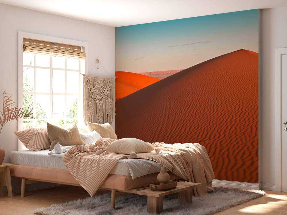 Dune di sabbia nel deserto del Sahara