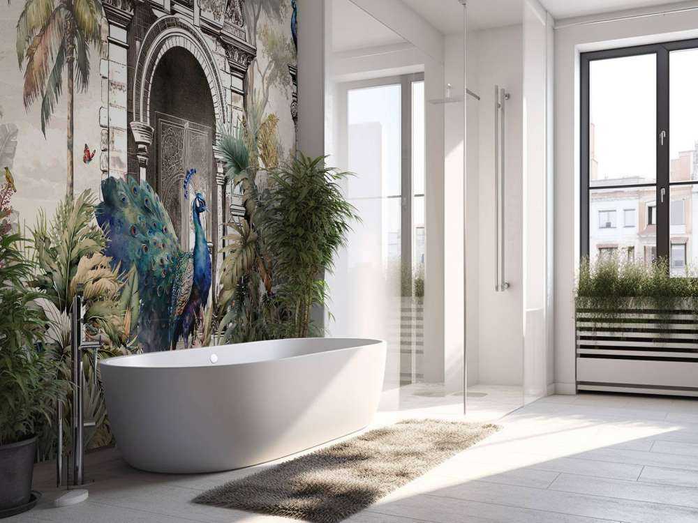 Pavoni nel Giardino del Paradiso