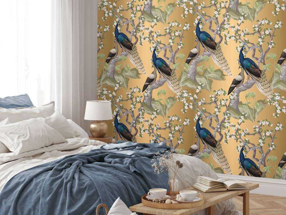 Sussurri di Pavone in un'Oasi