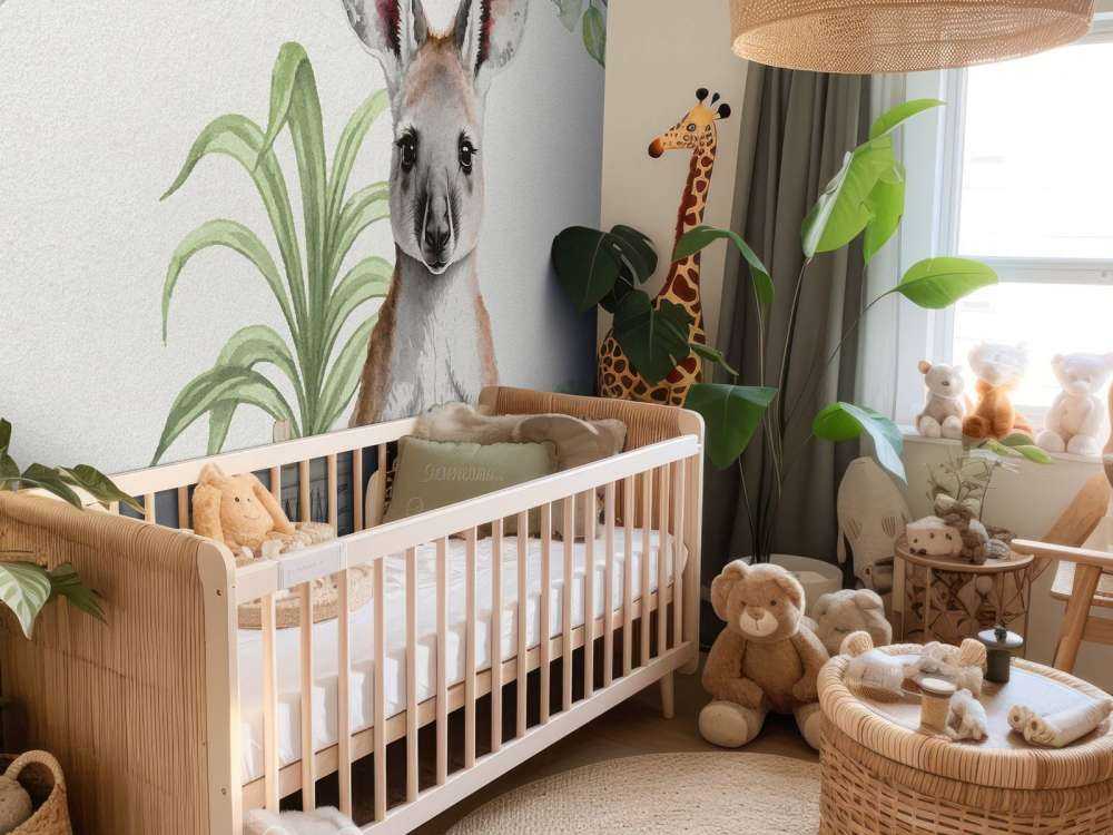 Baby canguro della giungla