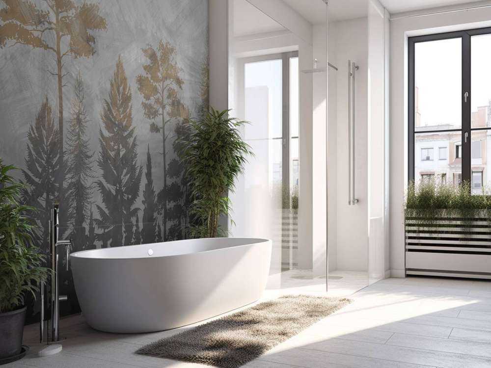 Sussurro del Bosco Astratto