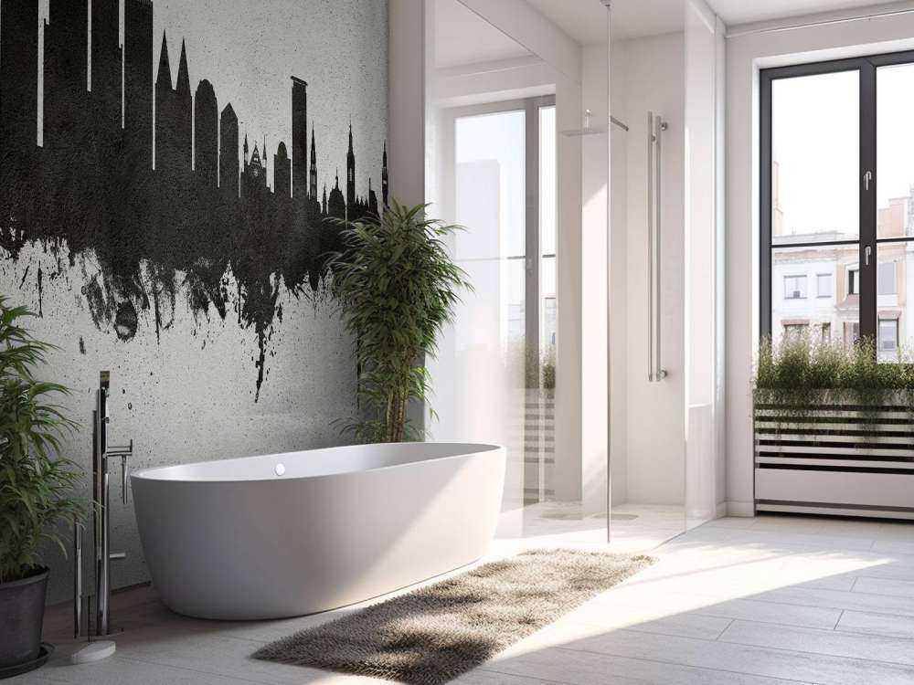 Acquerello skyline, L'Aia