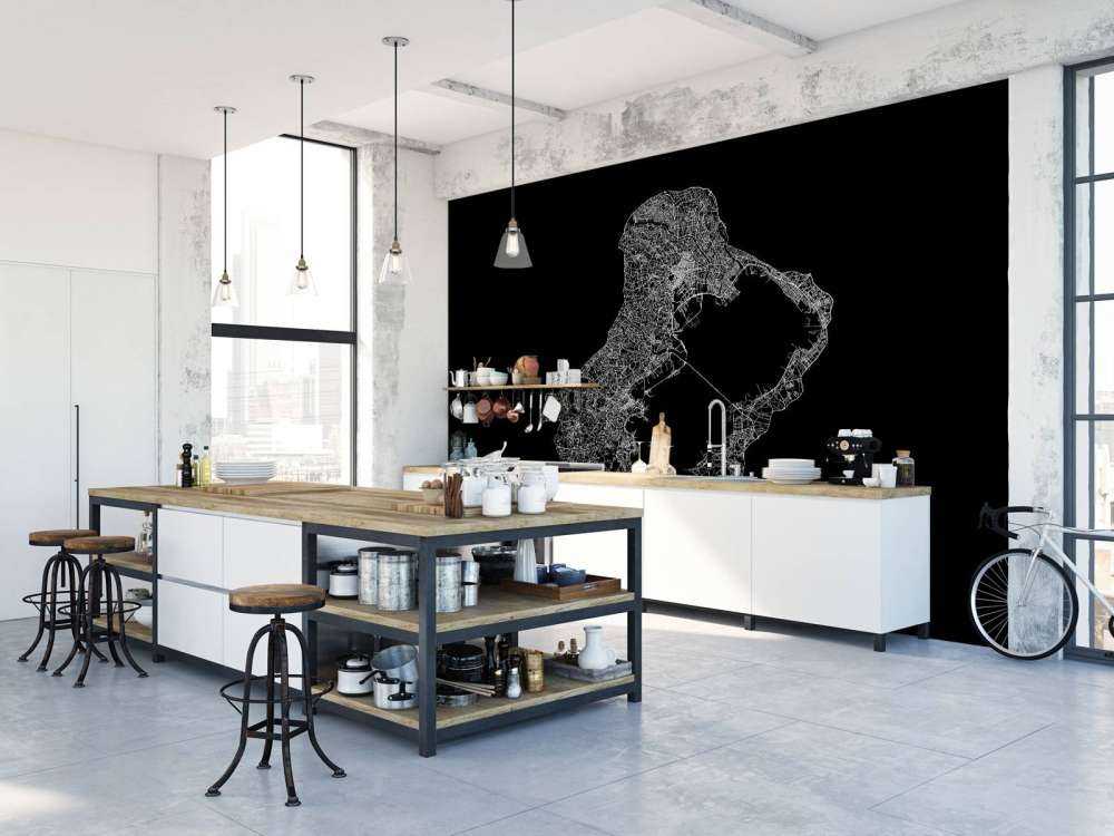 Mappa di Tokyo, nero