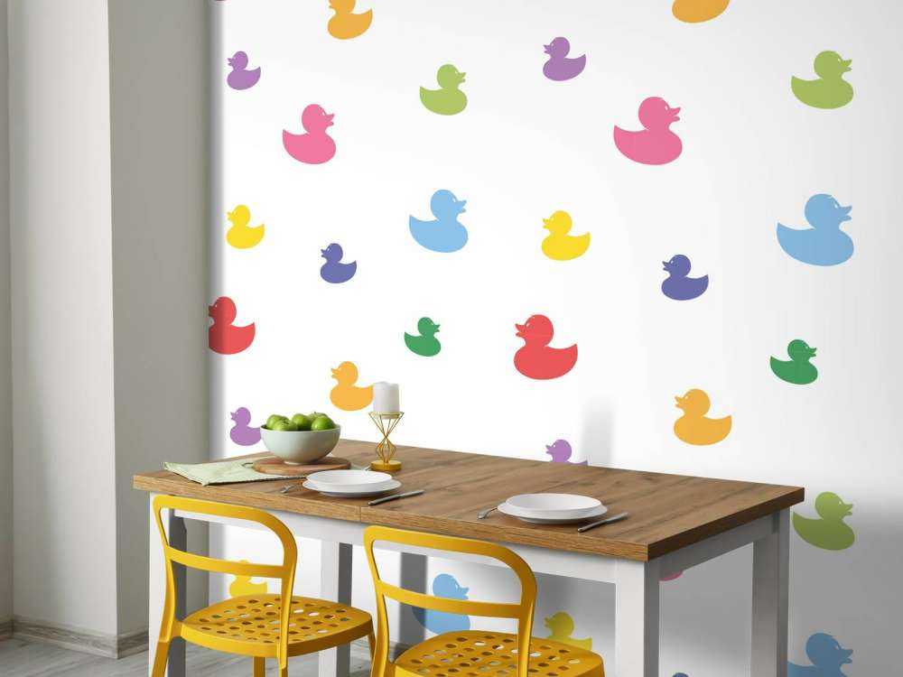 Anatre da bagno colorate