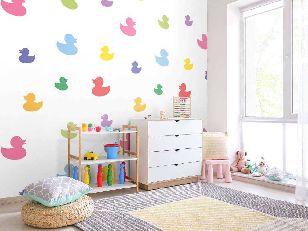 Anatre da bagno colorate