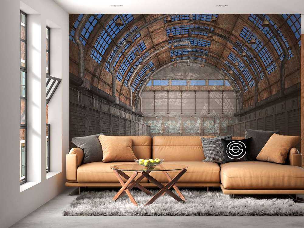 Sala di fabbrica d'epoca