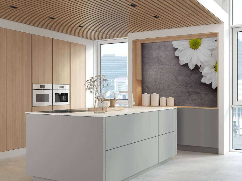 Margherite e calcestruzzo