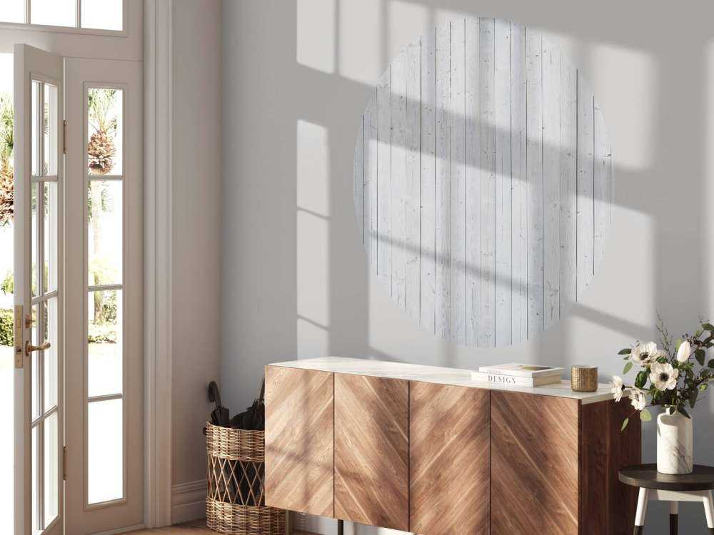 Lavaggio bianco legno verticale