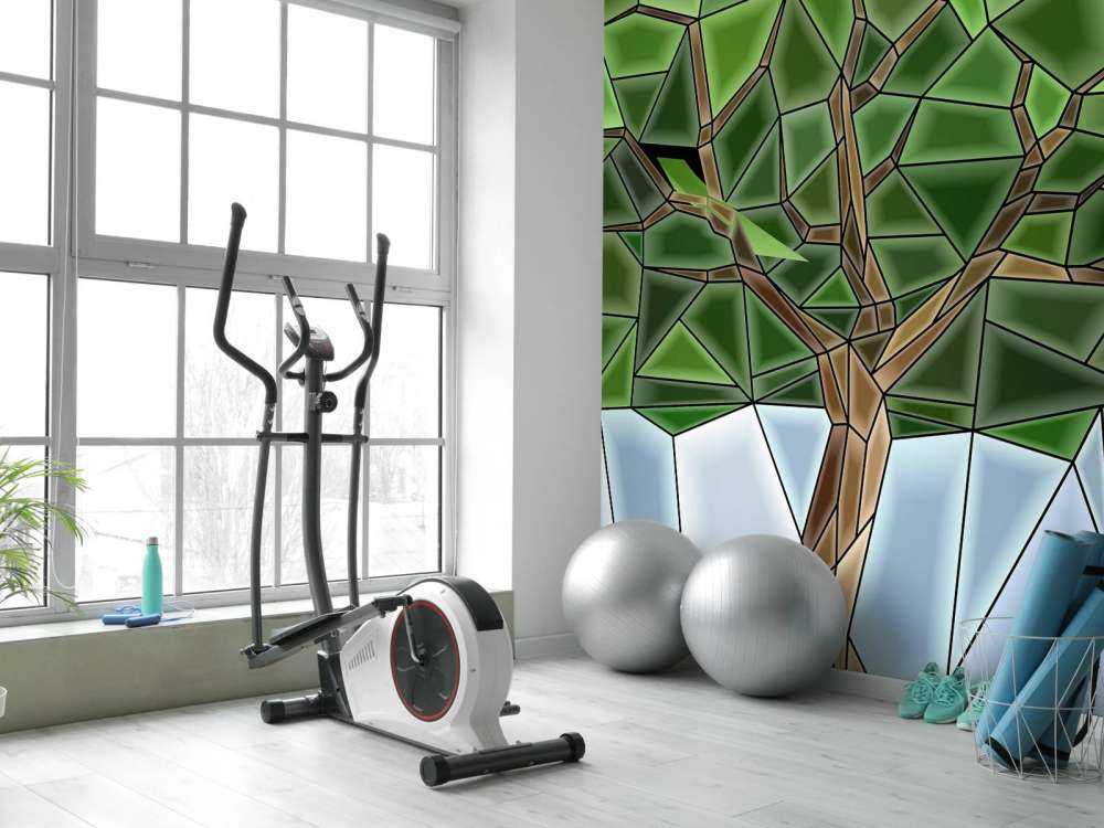 Mosaico di un albero