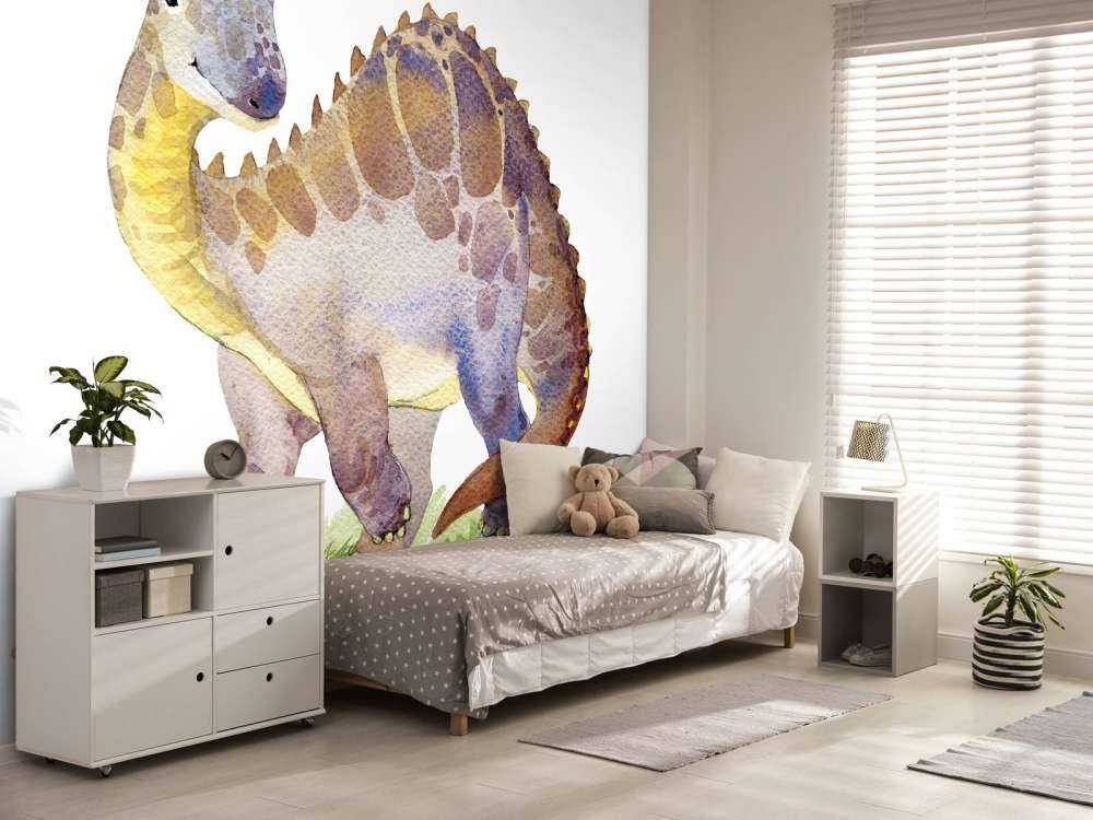 Dinosauro da acquerello