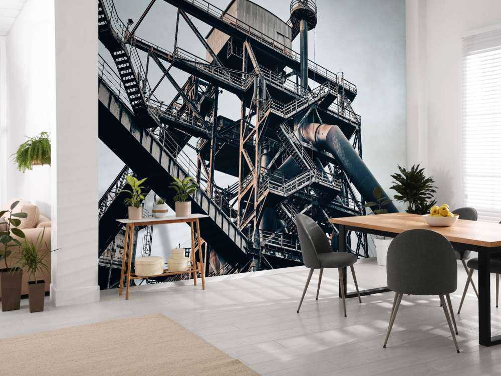 Fabbrica di acciaio abbandonata