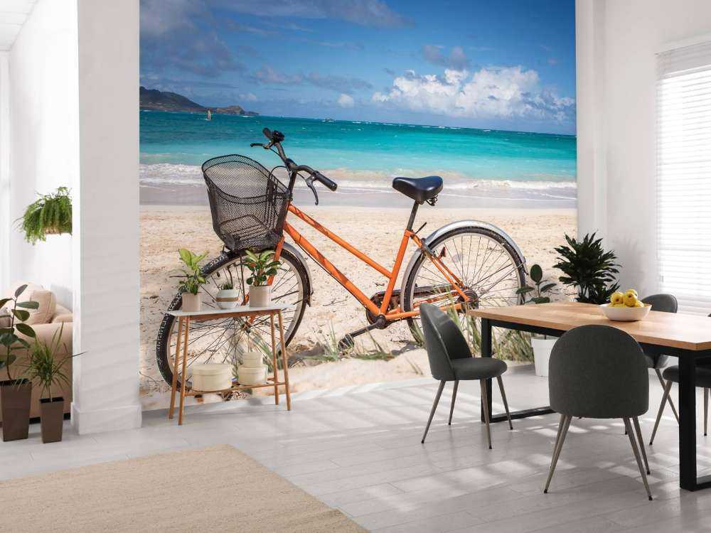 Bicicletta sulla spiaggia