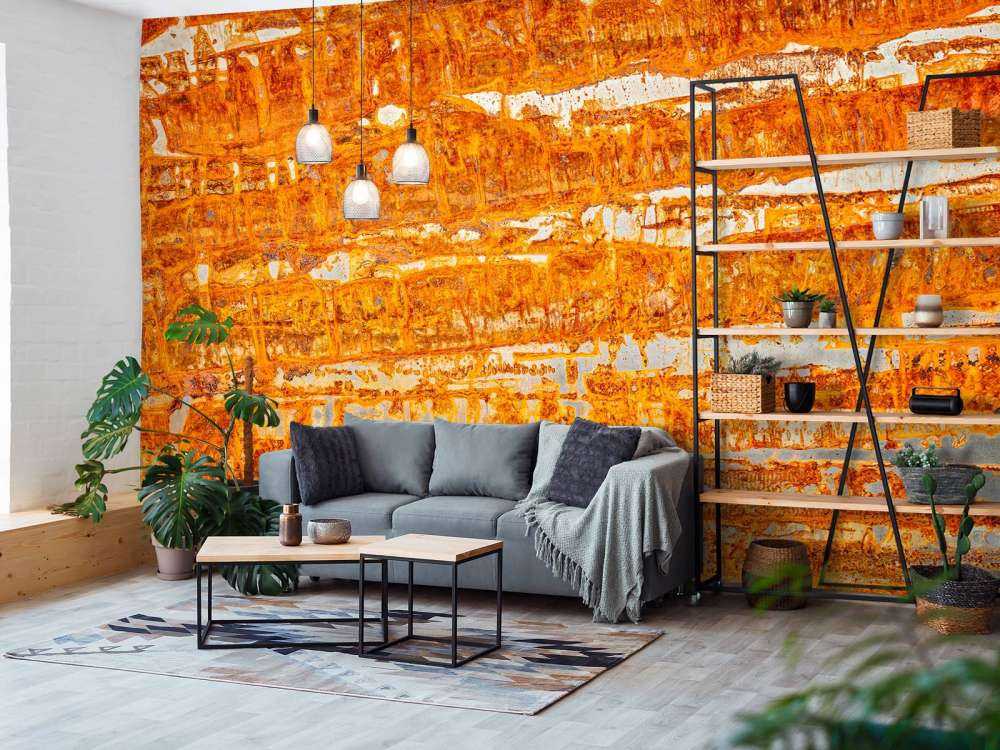 Arrugginita Piastra metallica