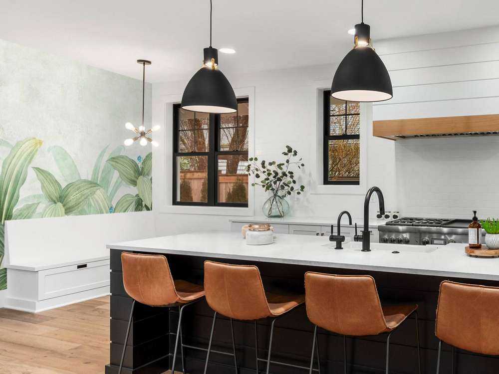 Erba mossa con fiori