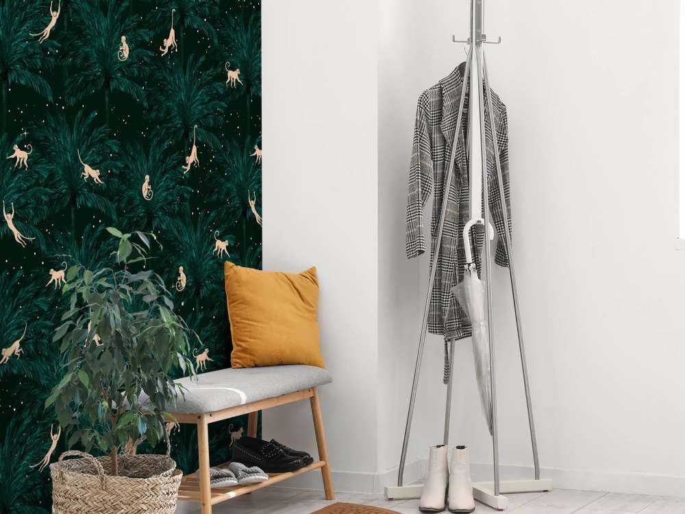 Scimmie tropicali - verde