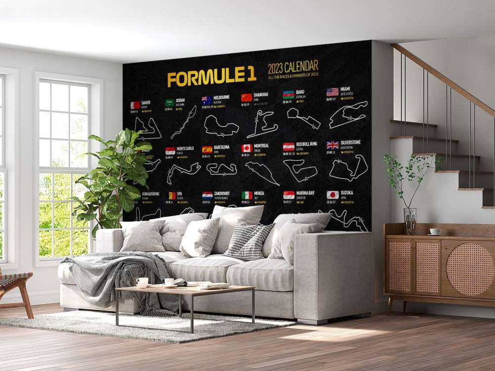 Formula 1 2023 - Mappa dei vincitori