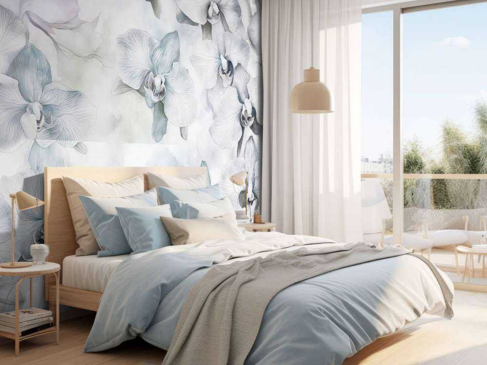 Melodie di orchidee ad acquerello