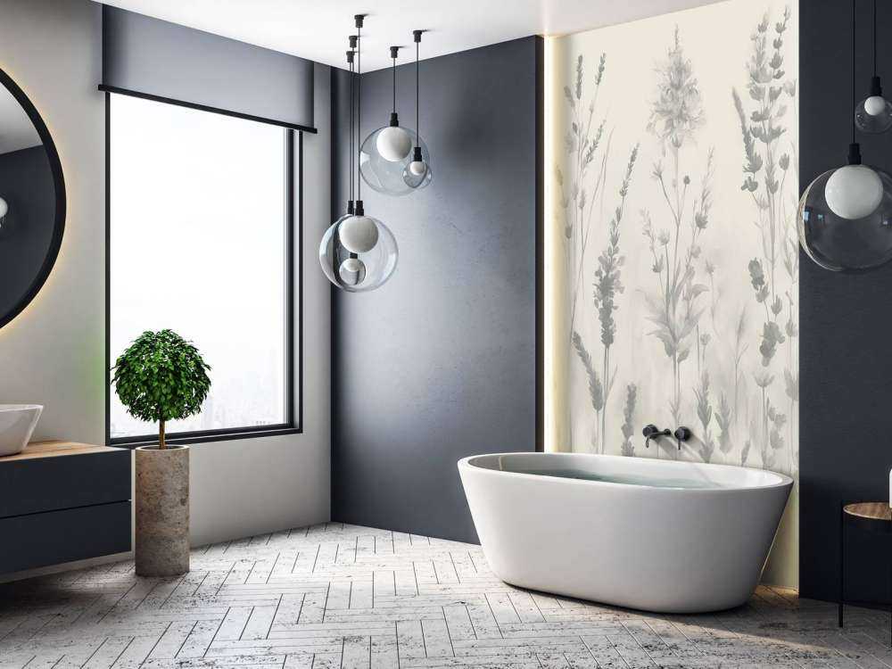 Lavanda Radura Senza Giunte Bianco Avorio