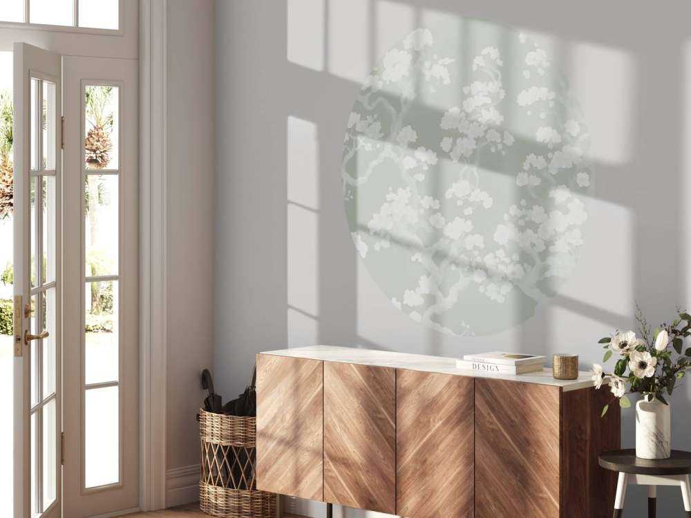 Meravigliosa foresta in fiore - verde