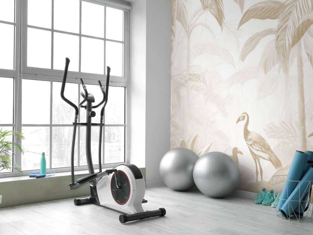 Giungla Nascosta con Ibis, taupe