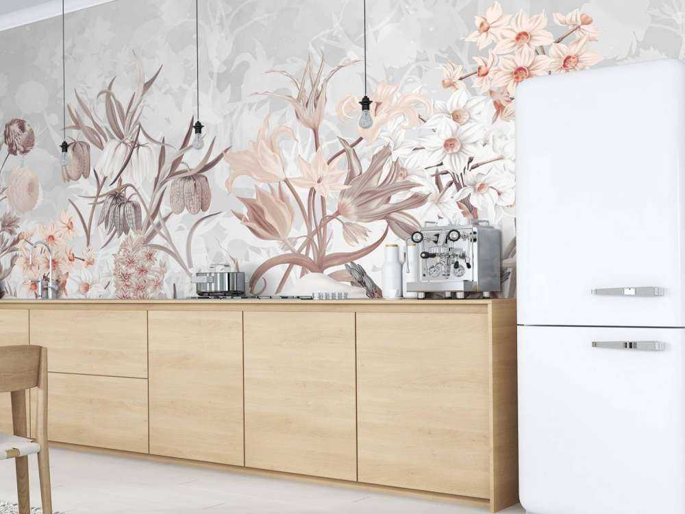 Fiori di Primavera - Grigio Etereo