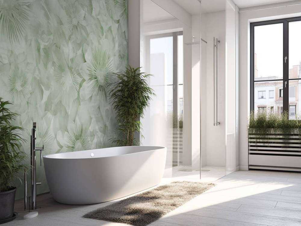 Eleganza Botanica Acquerello Verde Campo