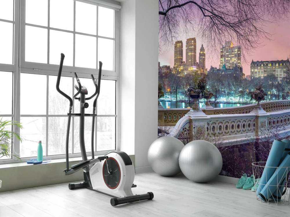 Parco centrale colorato