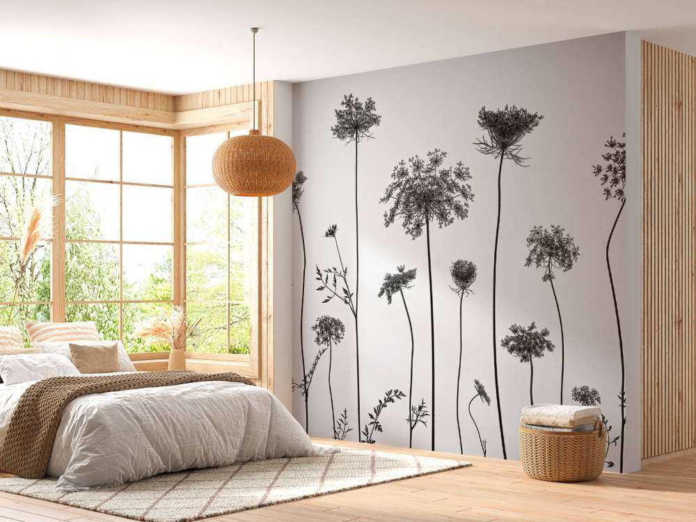 Prezzemolo di mucca in bianco e nero