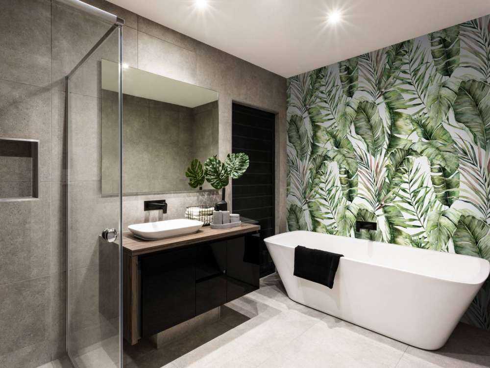 Foglia di palma verde