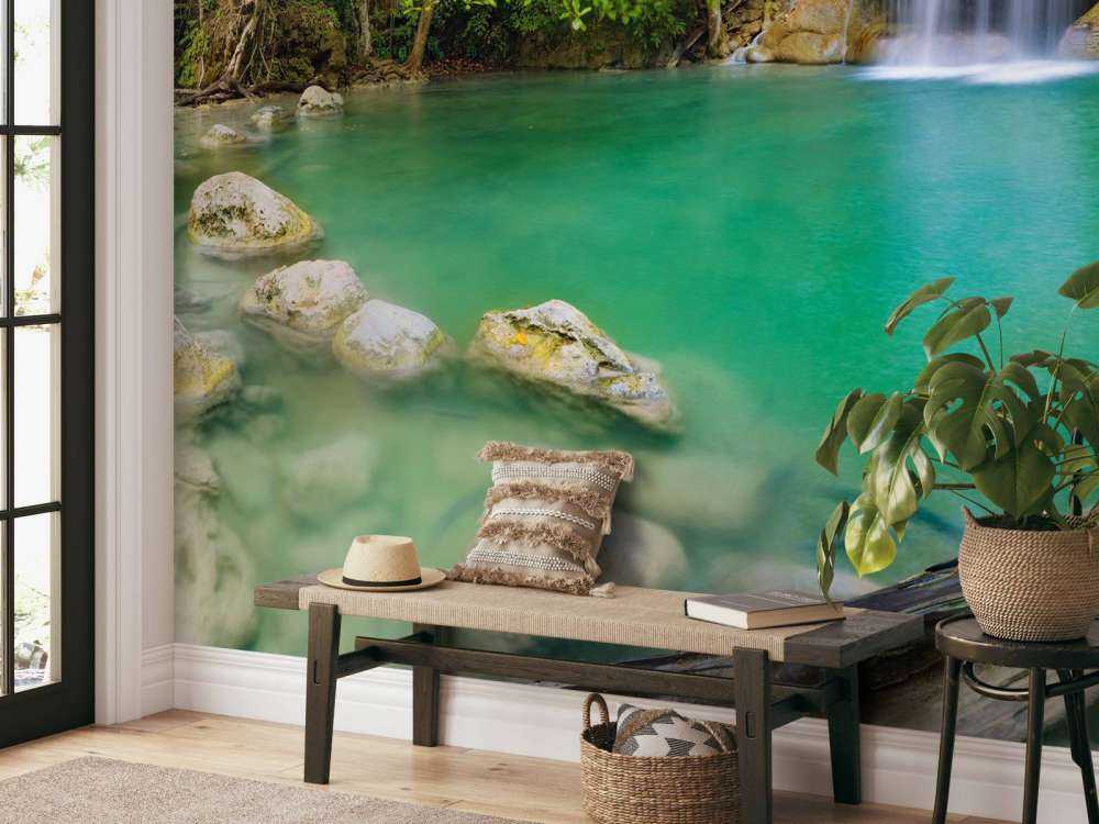 Bella cascata in Thailandia