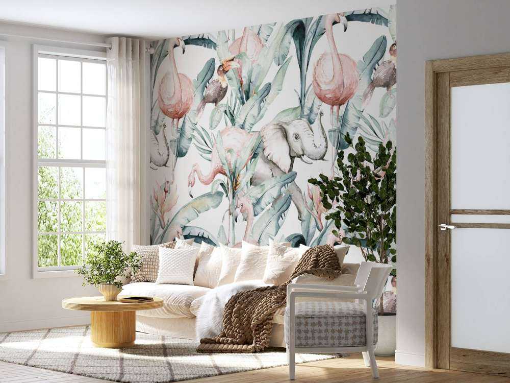 Animali tra le foglie