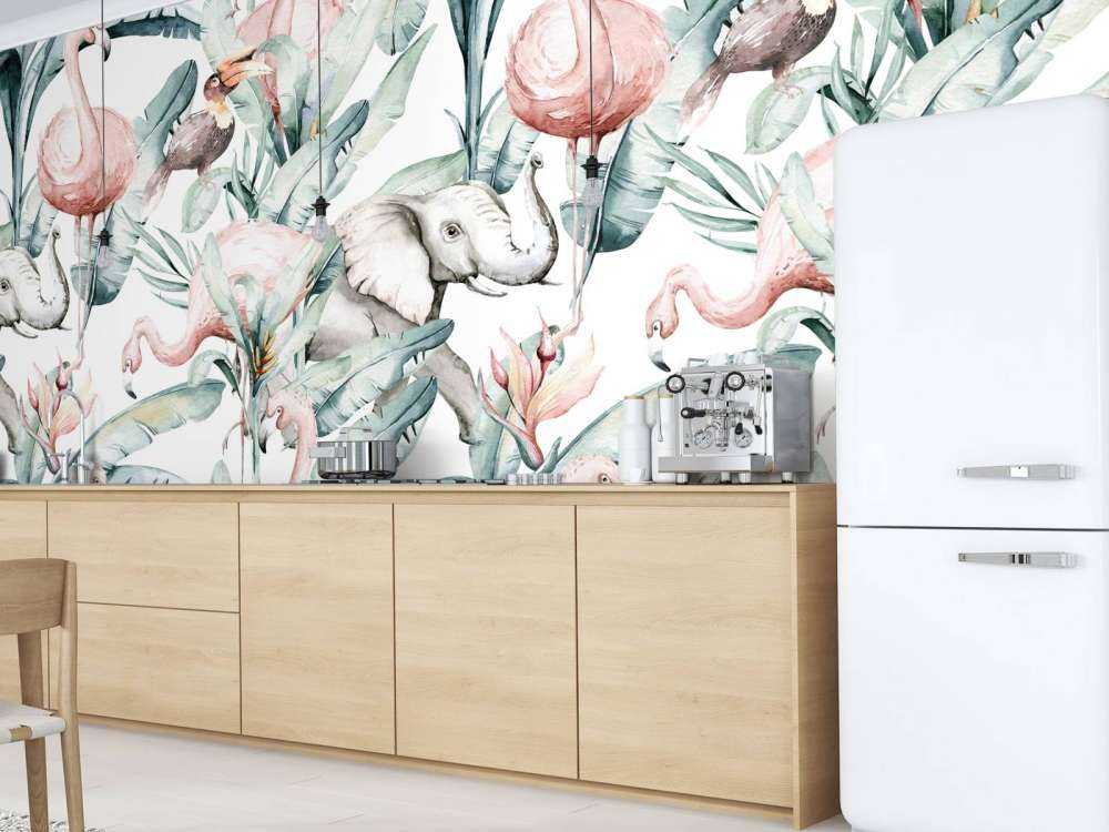 Animali tra le foglie