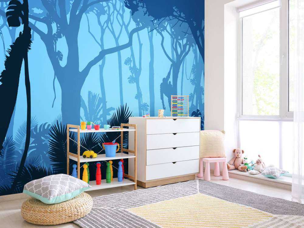 Scimmie nella giungla