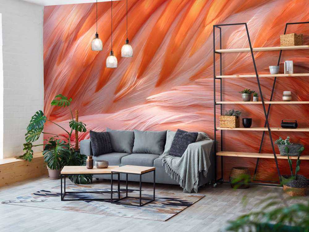 Piume di fenicottero