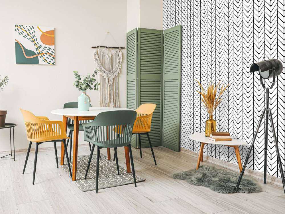 Motivo bianco e nero