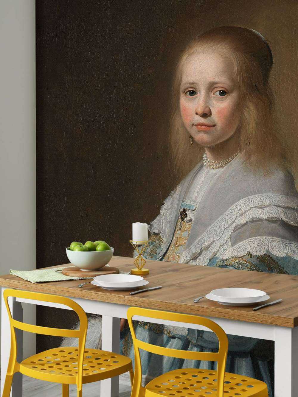 Ritratto di ragazza in blu