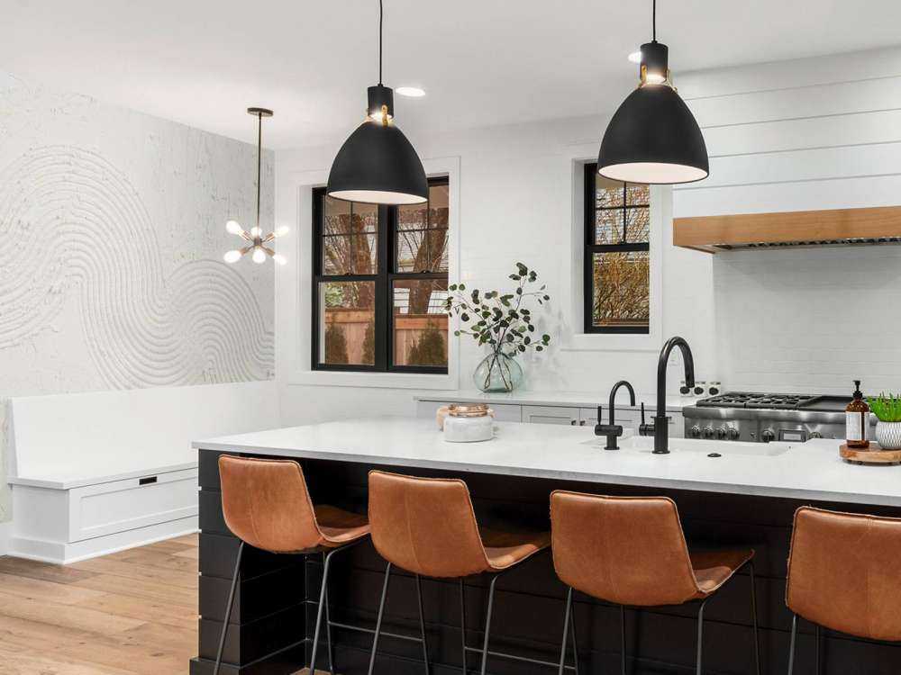 Texture del giardino zen