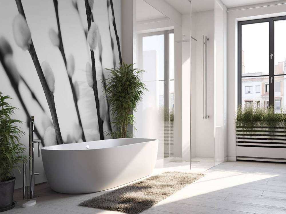 Salice bianco e nero