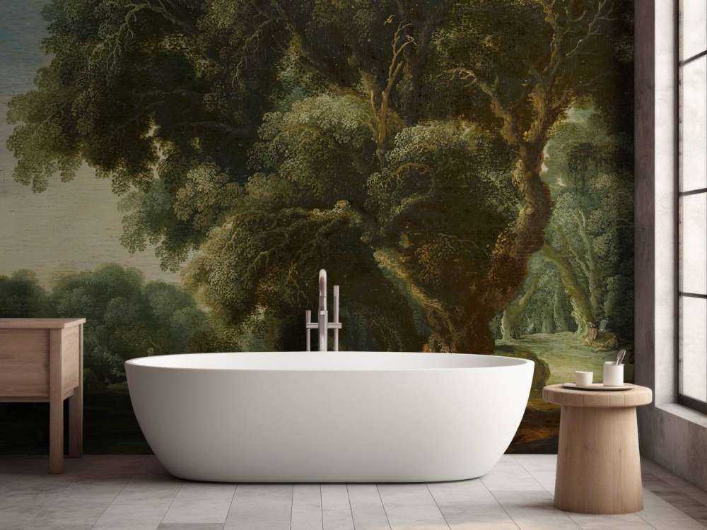 Paesaggio forestale immaginato