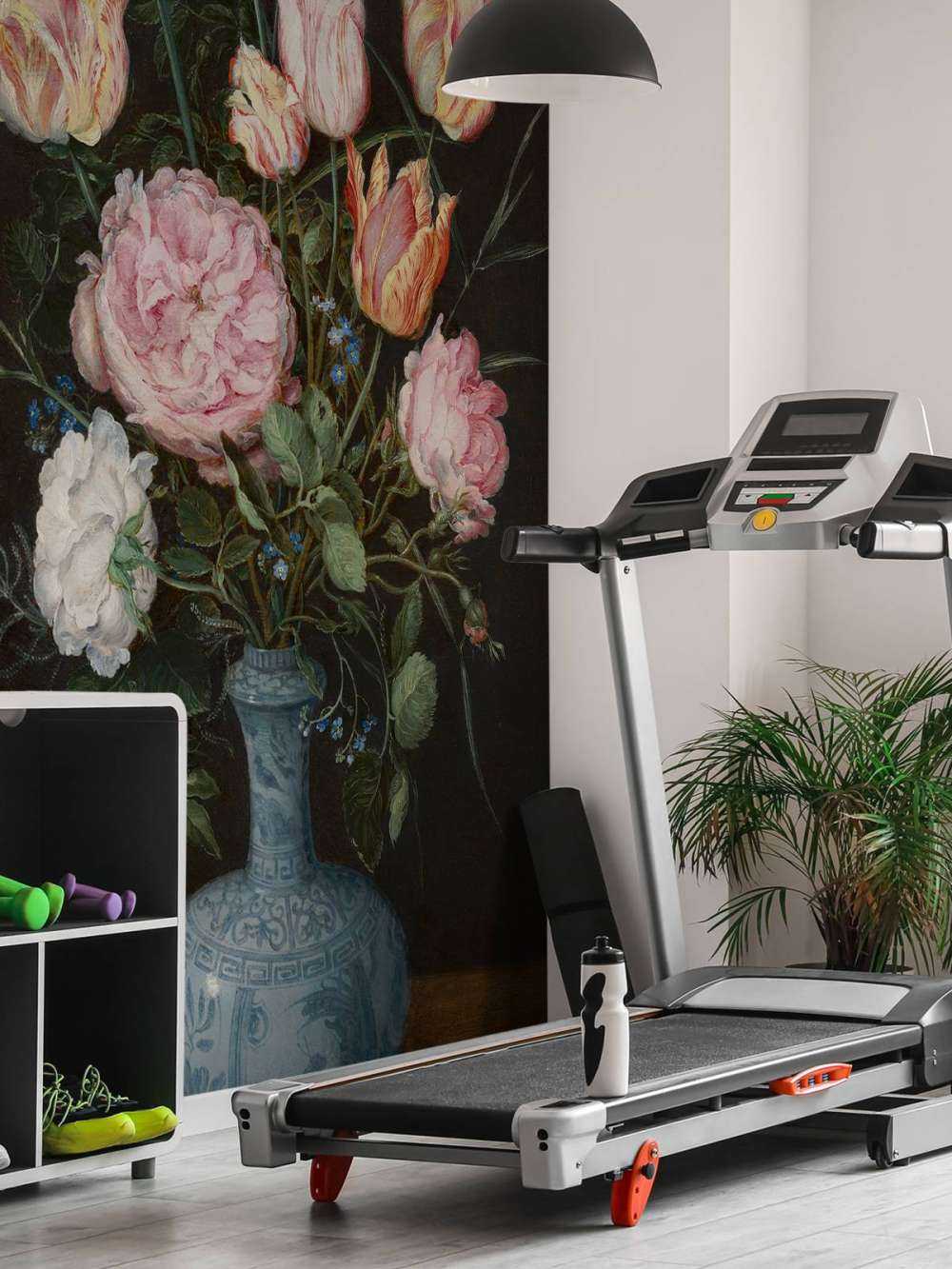 Vaso Wan-Li con fiori