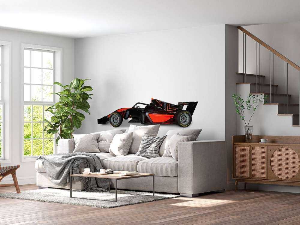 Formula 3 - Lower side view