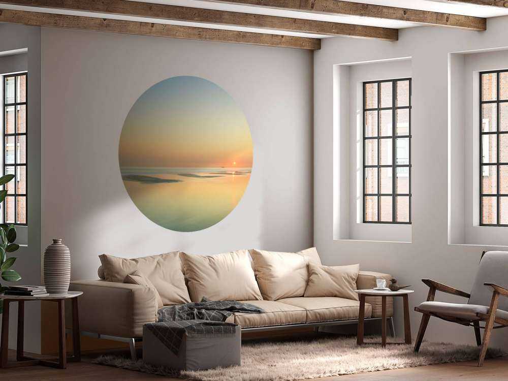 Tramonto sulla spiaggia