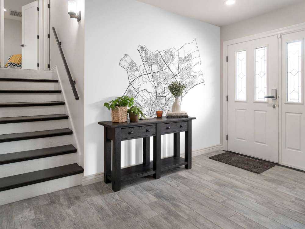 Mappa di Den Bosch, bianco